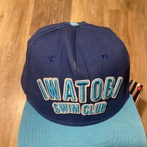 FREE SUMMER ETERNAL! IWATOBI SWIM CLUB SNAPBACK HAT COLOR BLUE OS